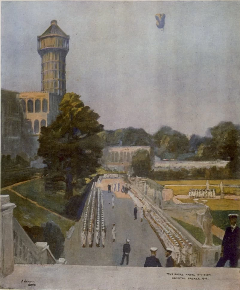 Crystal Palace, lo spot noto come Quarter - Deck, 1918